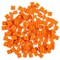 Strictly Briks Building Blocks Starter Kit - Orange Blocks for Kids & Creative Play - Stackable Brick Building Set & Toy Kit - Compatible with Lego - 144-Pack, 2x2 Peg, Orange